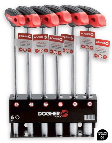 dogher-tools-621-001-juego-6-llaves-t-hexagonales-roman-tools
